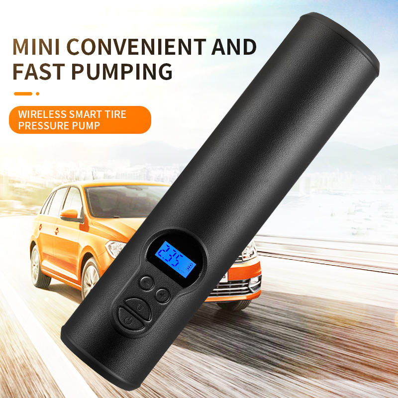 PCMOS Tire Inflator Intelligent Car Inflatable Pump Motorcycle Portable Bicycle Tire High Pressure Inflatable Electric Car Pump