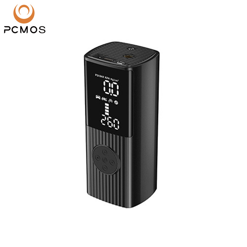 PCMOS Tire Inflator Wireless Car Portable Cordless Small Intelligent Digital Display Car Inflatable Pump Rechargeable Air Pump