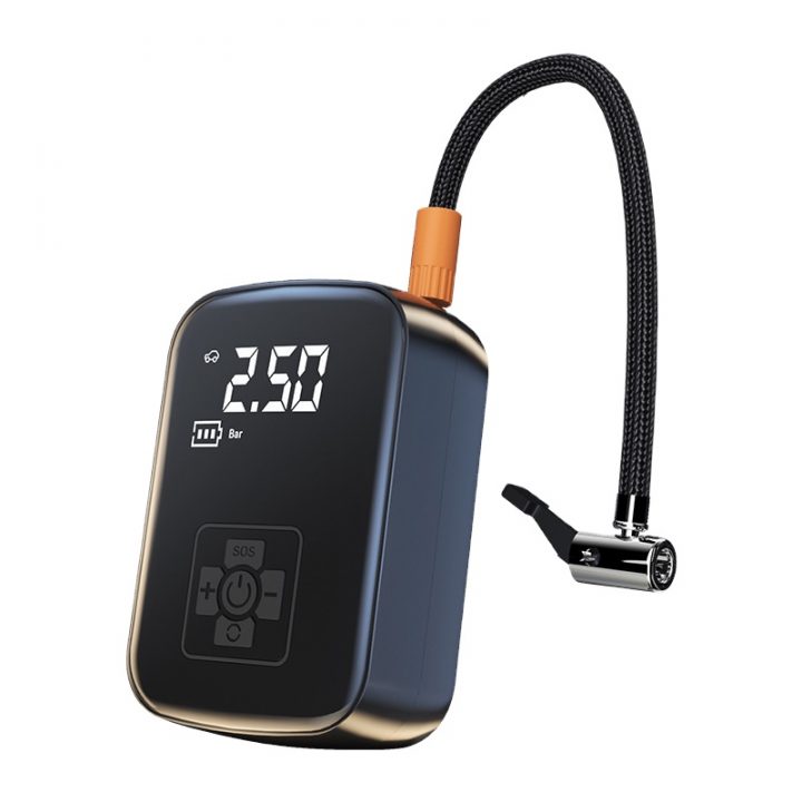 PCMOS Tire Inflators Electric Inflator Car Air Pump for Tire Inflation Tire Pressure Monitor Portable Car Air Compressor Pump