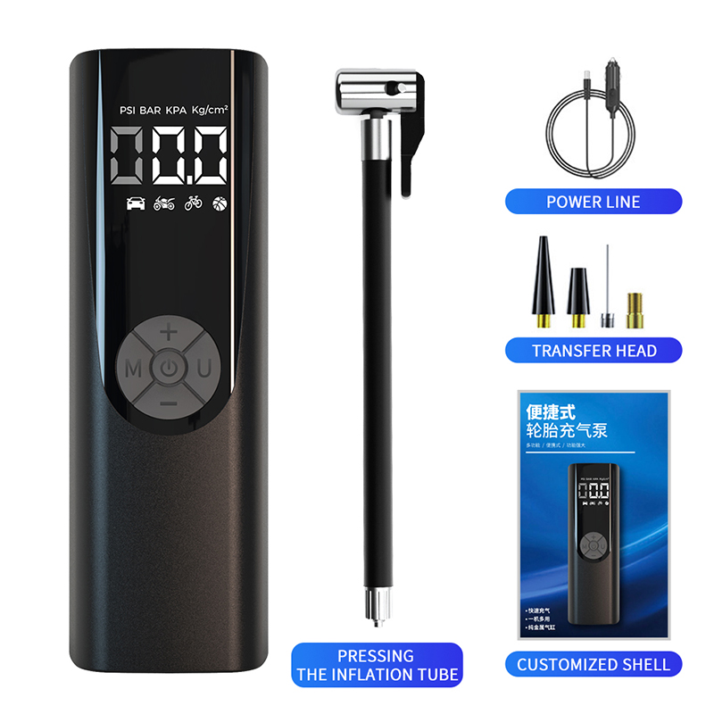 PCMOS Tire Inflators High Power Wireless Car Inflator Pump Car Tire Car Inflator Pump Multi-function Portable Electric Inflator