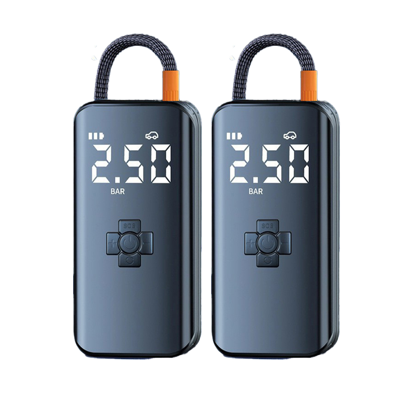 Portable 150PSI Tire Inflator Pump 120W Power ABS Material Air Compressor for Car Motorcycle Bicycle