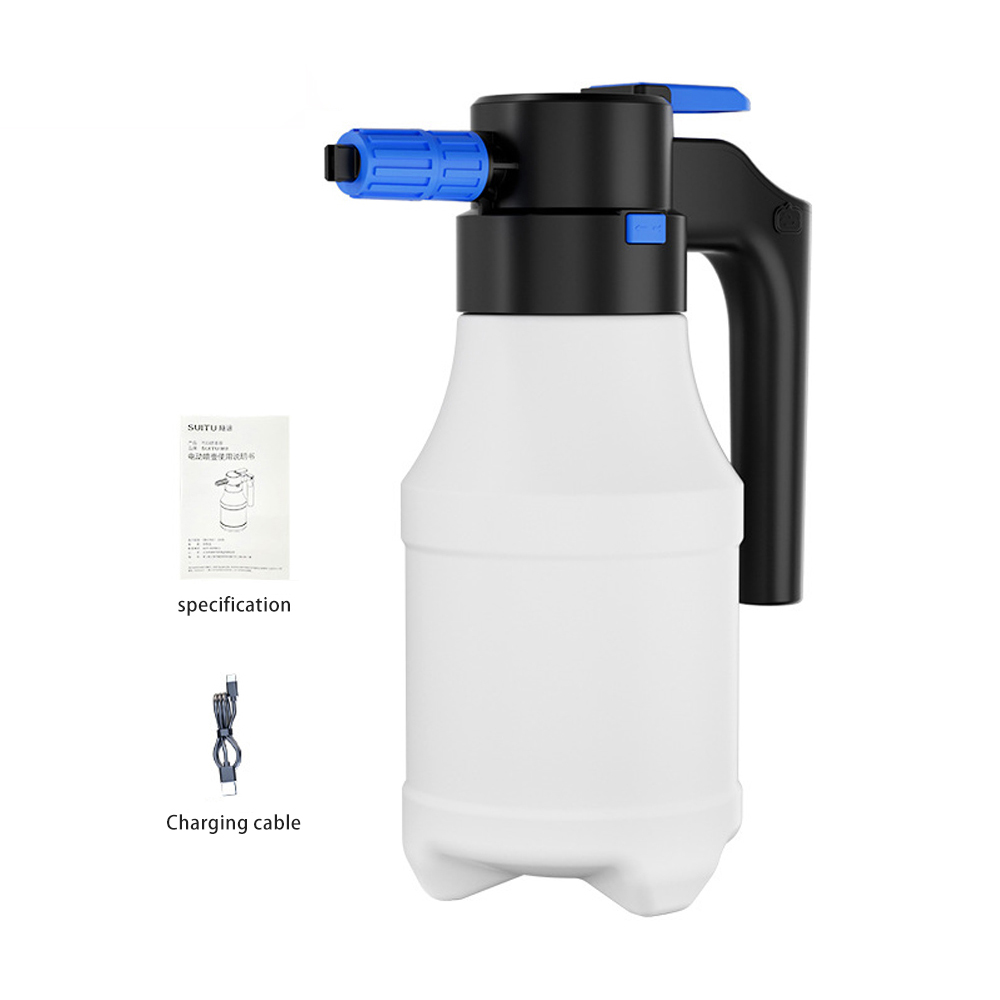 Portable 25W Electric Foam Sprayer 1.5L Capacity & 220L/min Airflow for Car Washing & Home Cleaning for Busy Schedules