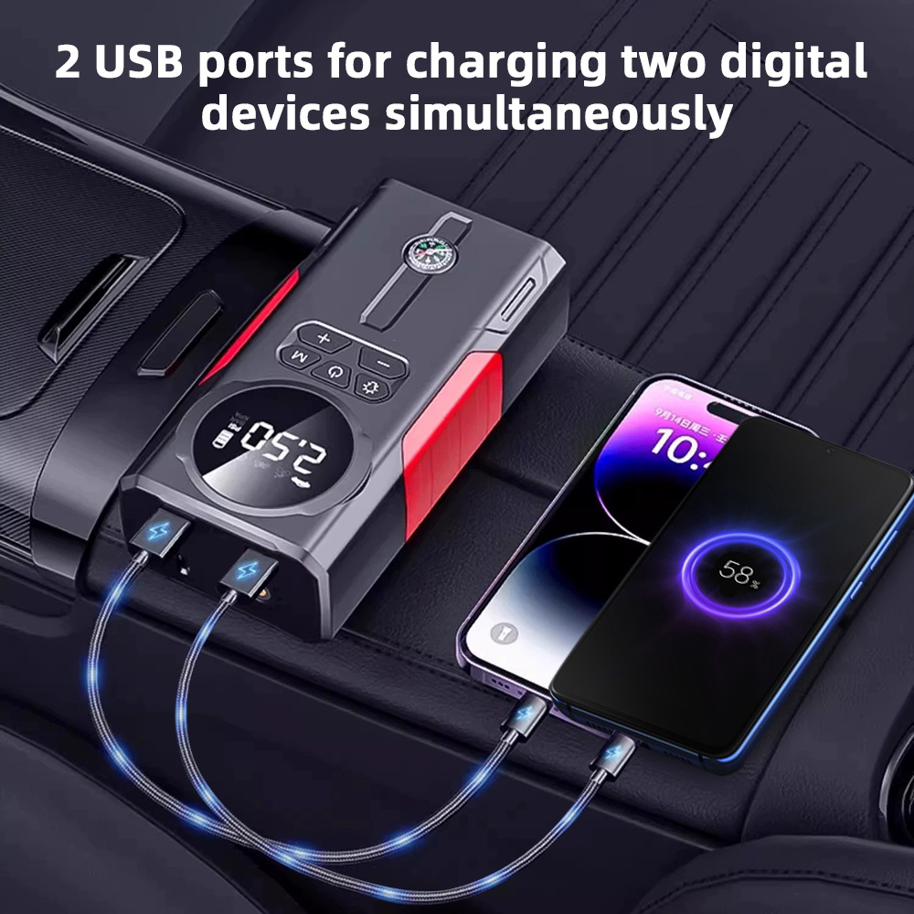 PCMOS Portable Jump Starter