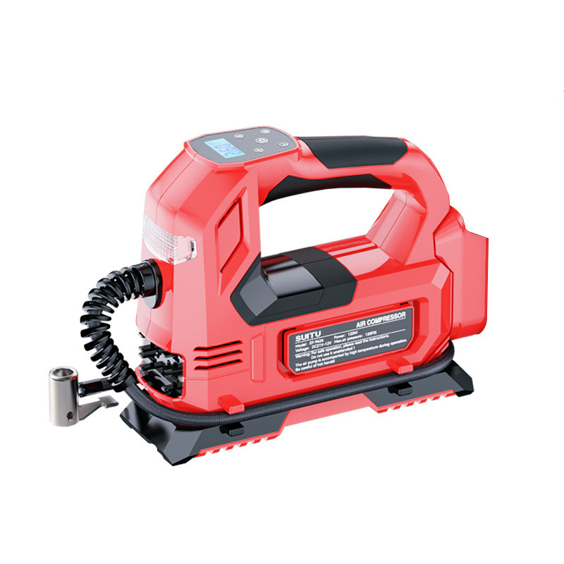 Portable DC12V 140W Handheld Car Air Pump With Digital Pressure Gauge Tire Inflator Air Compressor