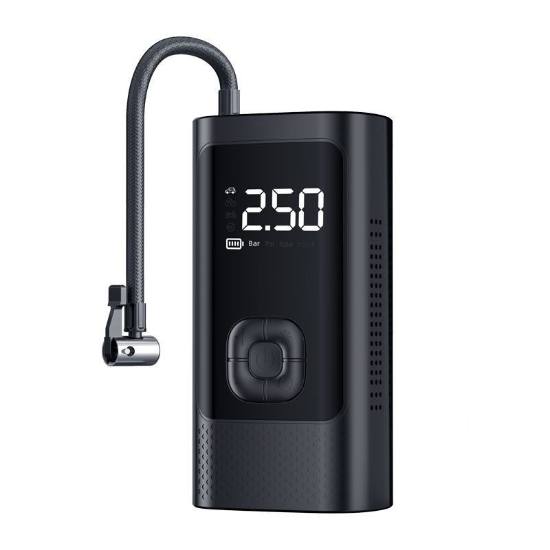 Portable Dual-Purpose 12V Digital Smart Charging Plug 4500mah ABS Wireless Car Air Compressor Wheel Pump