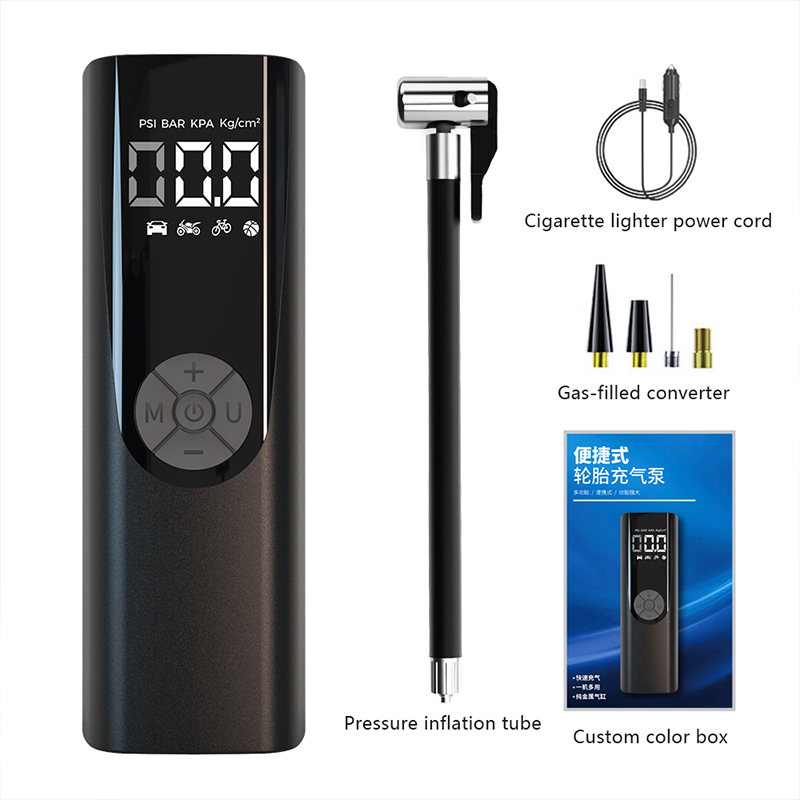 Portable Electric Digital 150PSI Bicycle Tire Inflator Air Car Pump in 12 V for Bikes Bicycle Cordless air Pump