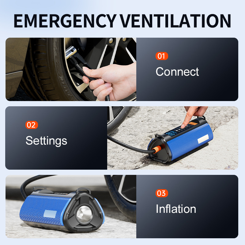 Portable Emergency Car Jump Starter Power Bank 6000/8000/10000mAh with 1000A LED Light Function for Motorcycle Use