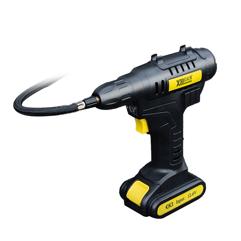 Portable Heavy Duty 12V Car Tire Inflator Pump Inflatable with LED Light for Car Tyre Inflation