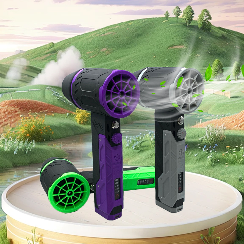Portable Industrial for Air Duster High Power 1.3kg Thrust Super Violent Wind Jet Fan Dry Car Duster Car Cleaning Tool
