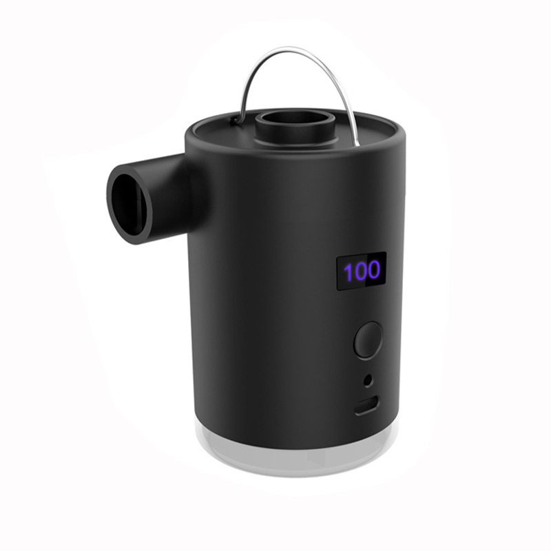 Portable Mini Electric Pump Household Outdoor Multifunctional Air Cushion Small Plastic Pump for Tent Camping