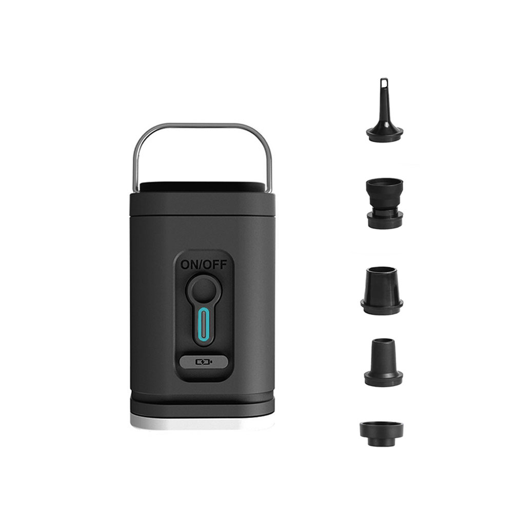 Portable Tiny Ultra-Mini 1200mAh Battery USB Rechargeable Air Pump for Pool Floats Air Bed Air Mattress