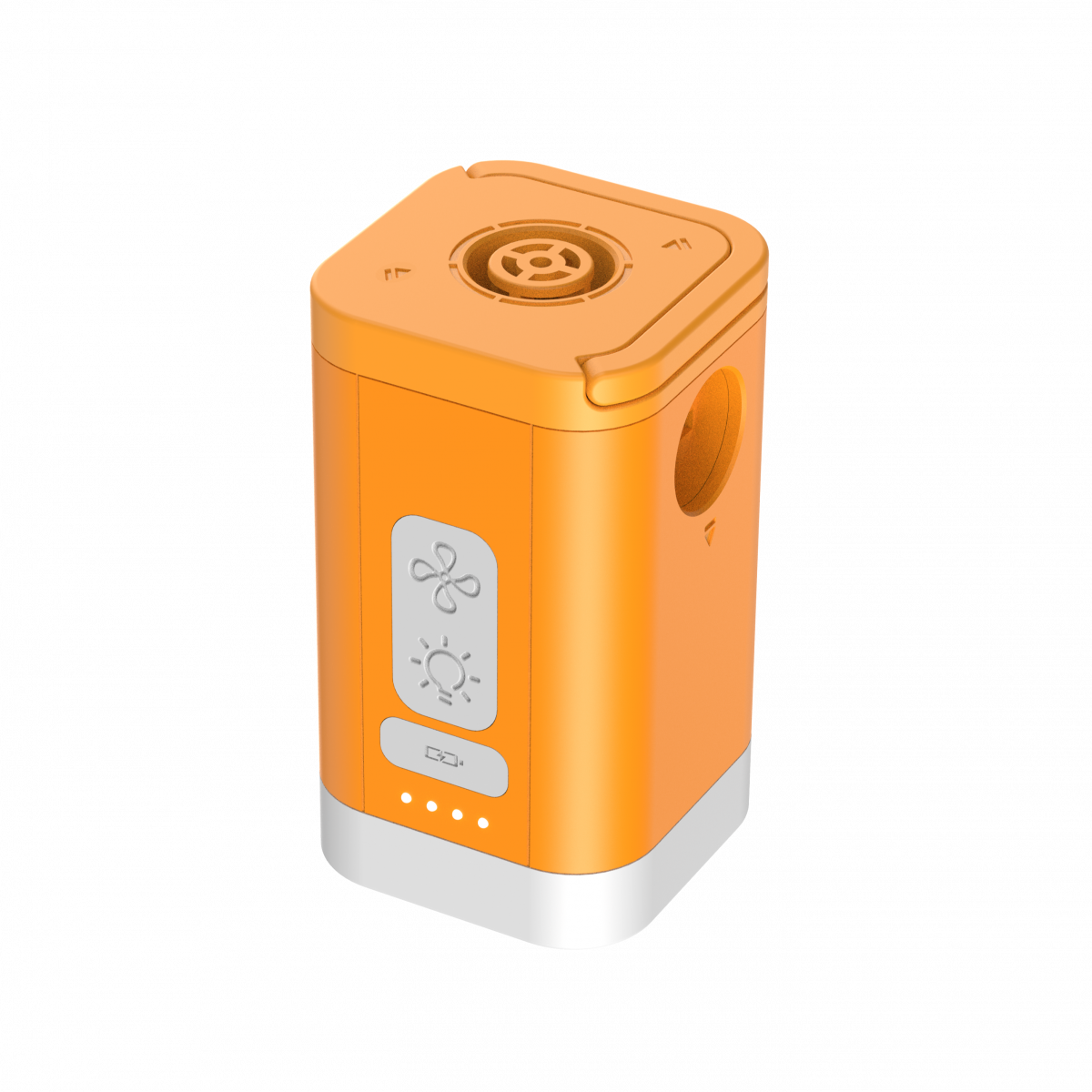 Rechargeable Outdoor Electric Air Pump for Inflatables Mini Plastic Pump for Inflate & Deflate of Air Mattresses
