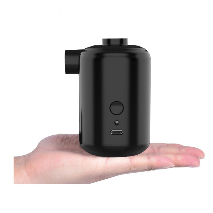 Small Multifunctional Automatic Rechargeable Electric Mini Air Pump Electronic Household Inflatable Handheld Made Plastic