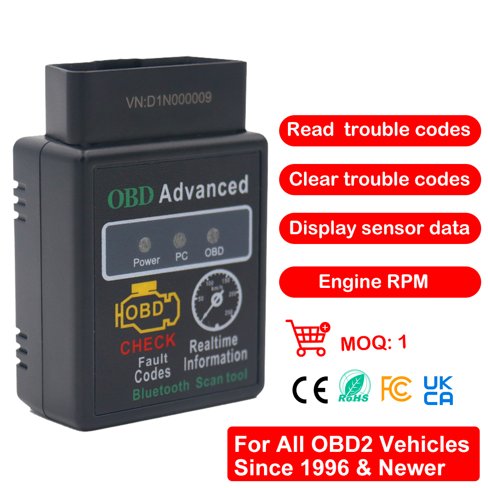 Super Cheap Mini ELM327 OBD Advanced OBD2 Scanner Bluetooth4.0 V1.5 ODB2 EODB2 Diagnostic Engine Code Reader