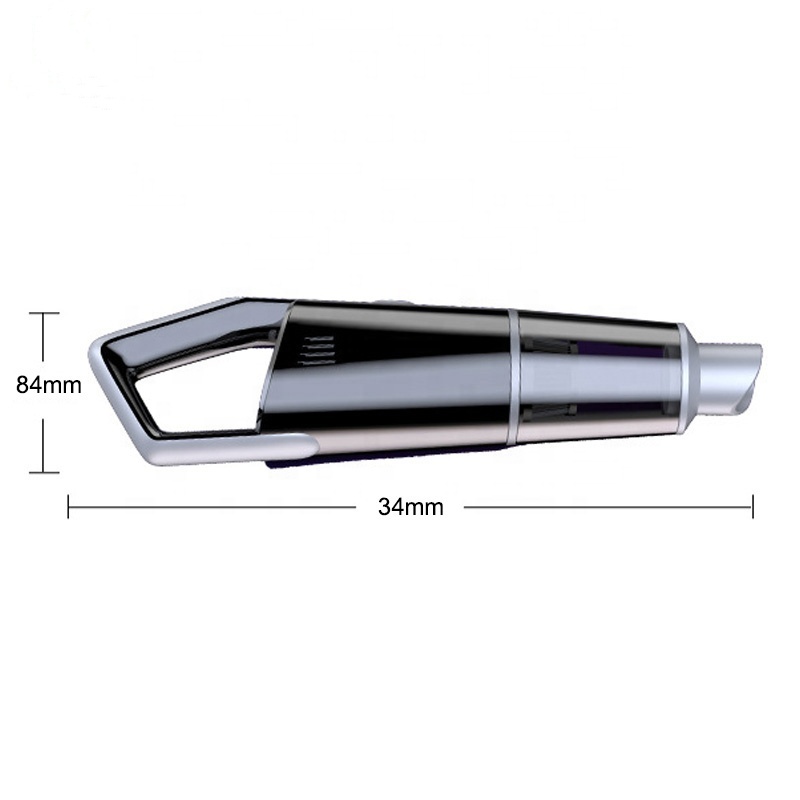 Super Suction Power Portable Car Vacuum Cleaner PCMOS Dual-Use Home and Car Handheld Wireless Small Vacuum ABS Material