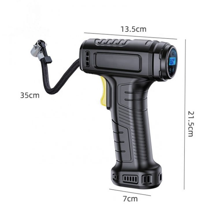 Tire Inflator Car Portable Digital Air Compressor Pump DC 12 Volt Cordless 150 PSI Car Motorcycle Bicycle Bike Basketball