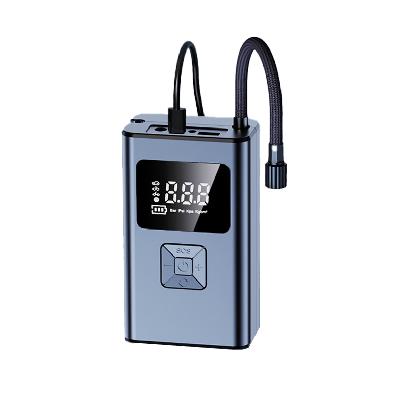 Type-C Rechargeable Automatic Bike Motorcycle Air Compressor Pump Portable 150psi Wireless Car Tyre Inflator