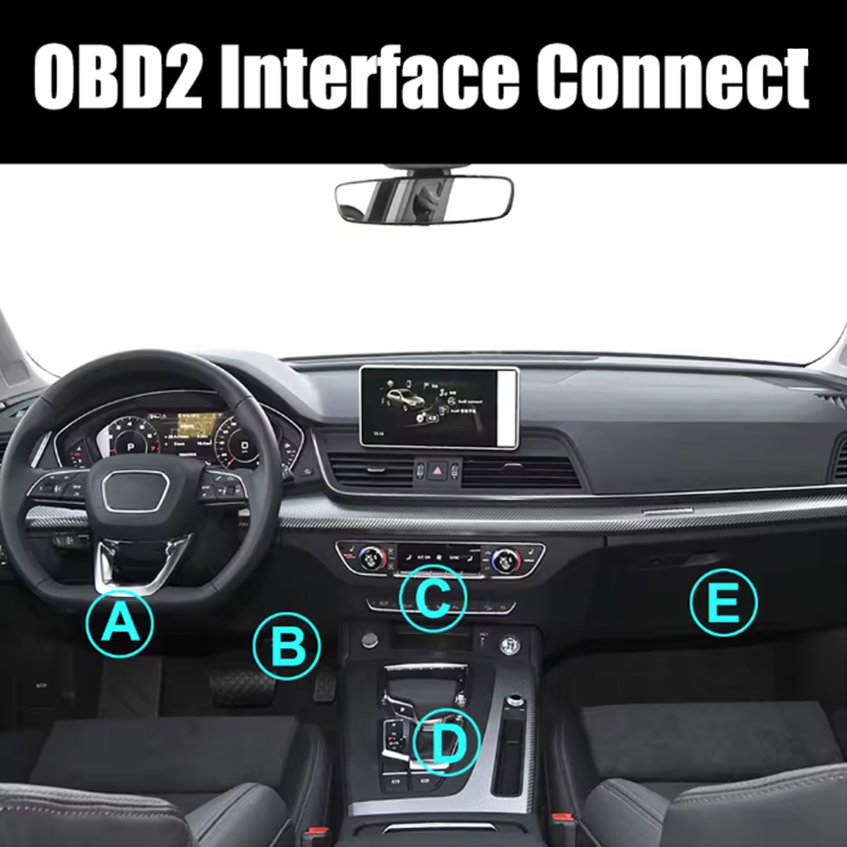 V100 Auto Diagnostic Tool OBDIi OBD2 Portable Car Auto All System Diagnostic Tools Function OBDII Car Scanner