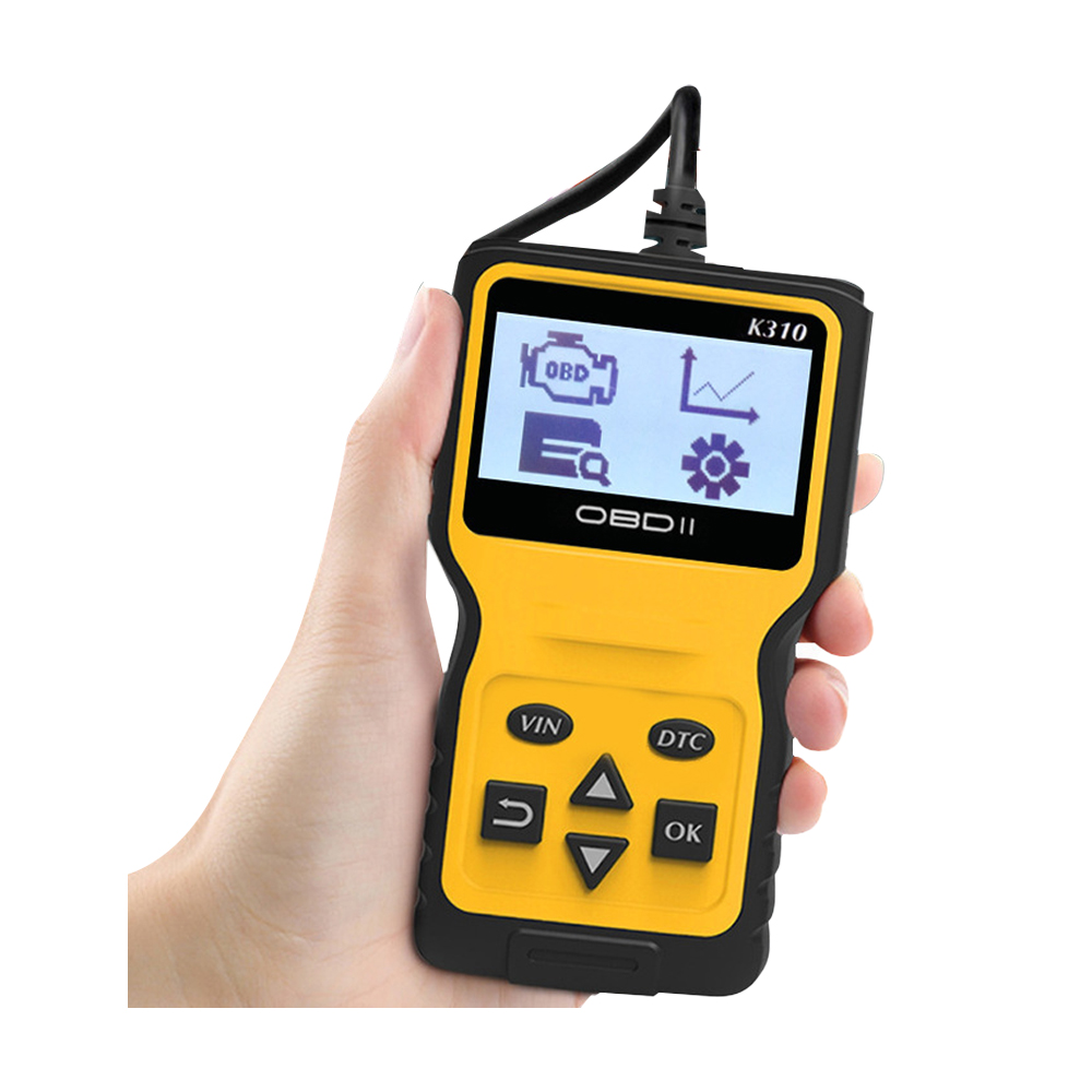 V310 ELM327 Auto Scanner Tool Code Reader for OBD2 Truck Models English Language Cable Included
