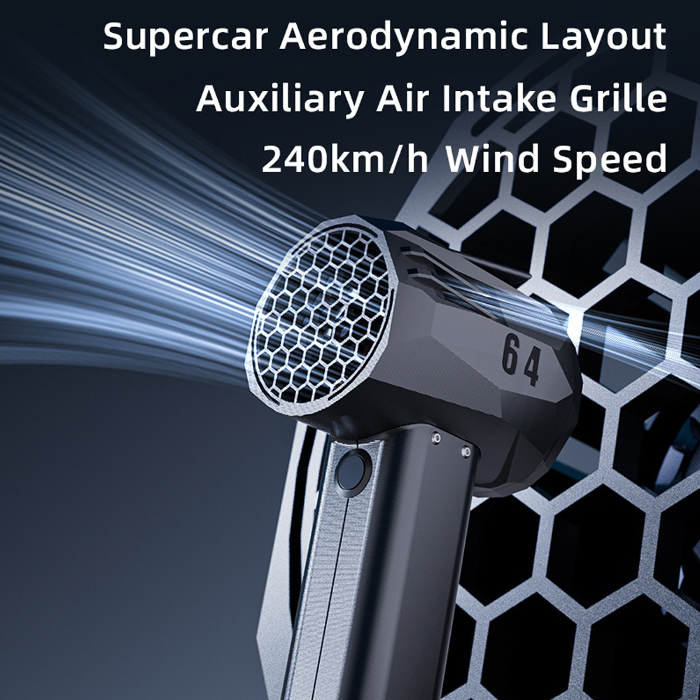 Violent Fan with 64 Channels High-Speed Brushless Motor Super Violent Wind Air Duster Blower Dry Car Cleaning Tool