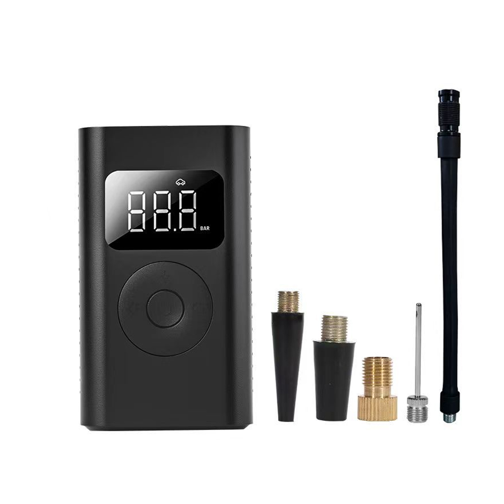 Warehouse Direct Sale Car Smallest Air Pump Bike Motorcycle Digital Inflator Air Pump Outdoor Pump Air Tire