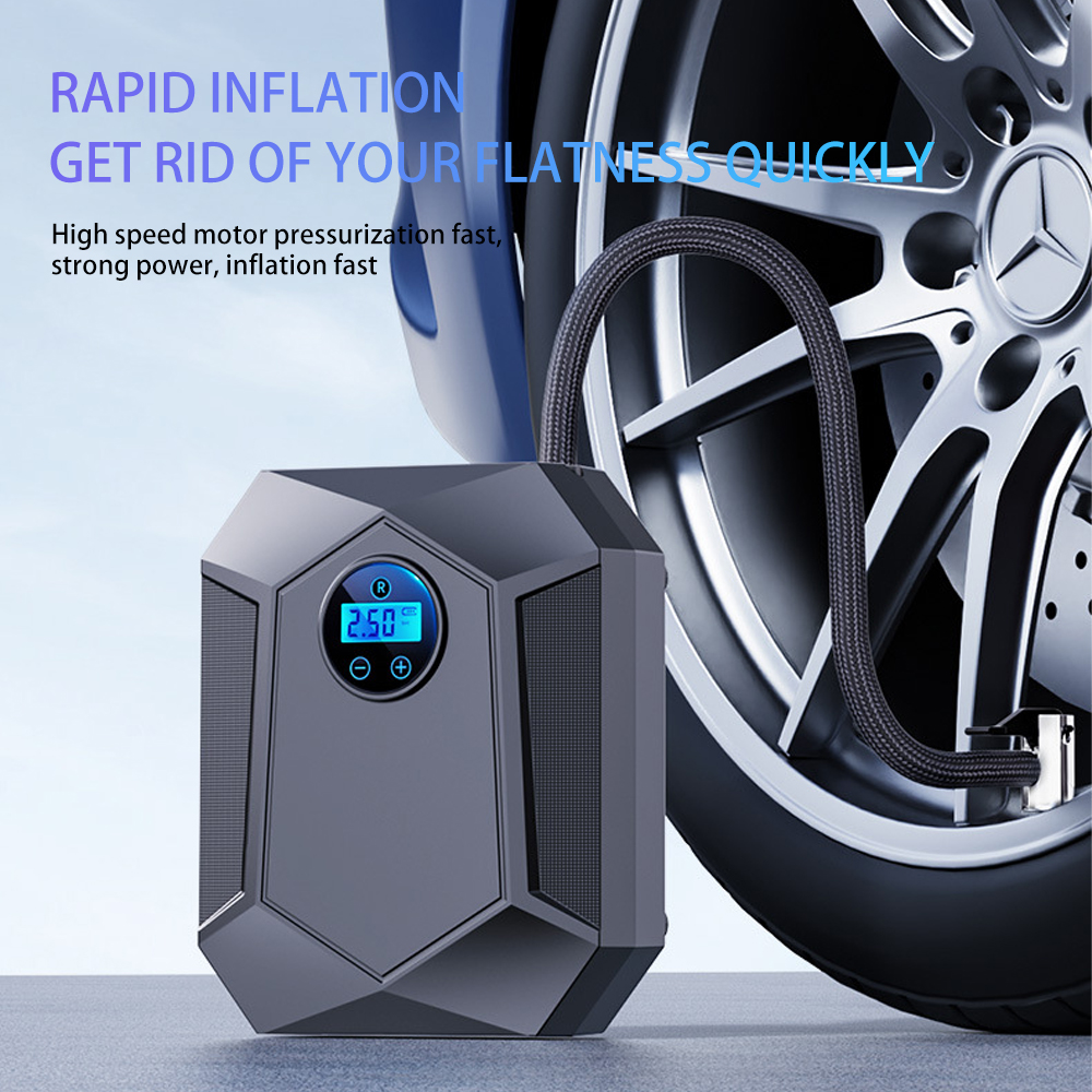 Wholesale 150Psi DC12V Car Air Compressor Portable Multible-purpose Car Inflator Digital Auto Car Air Pump