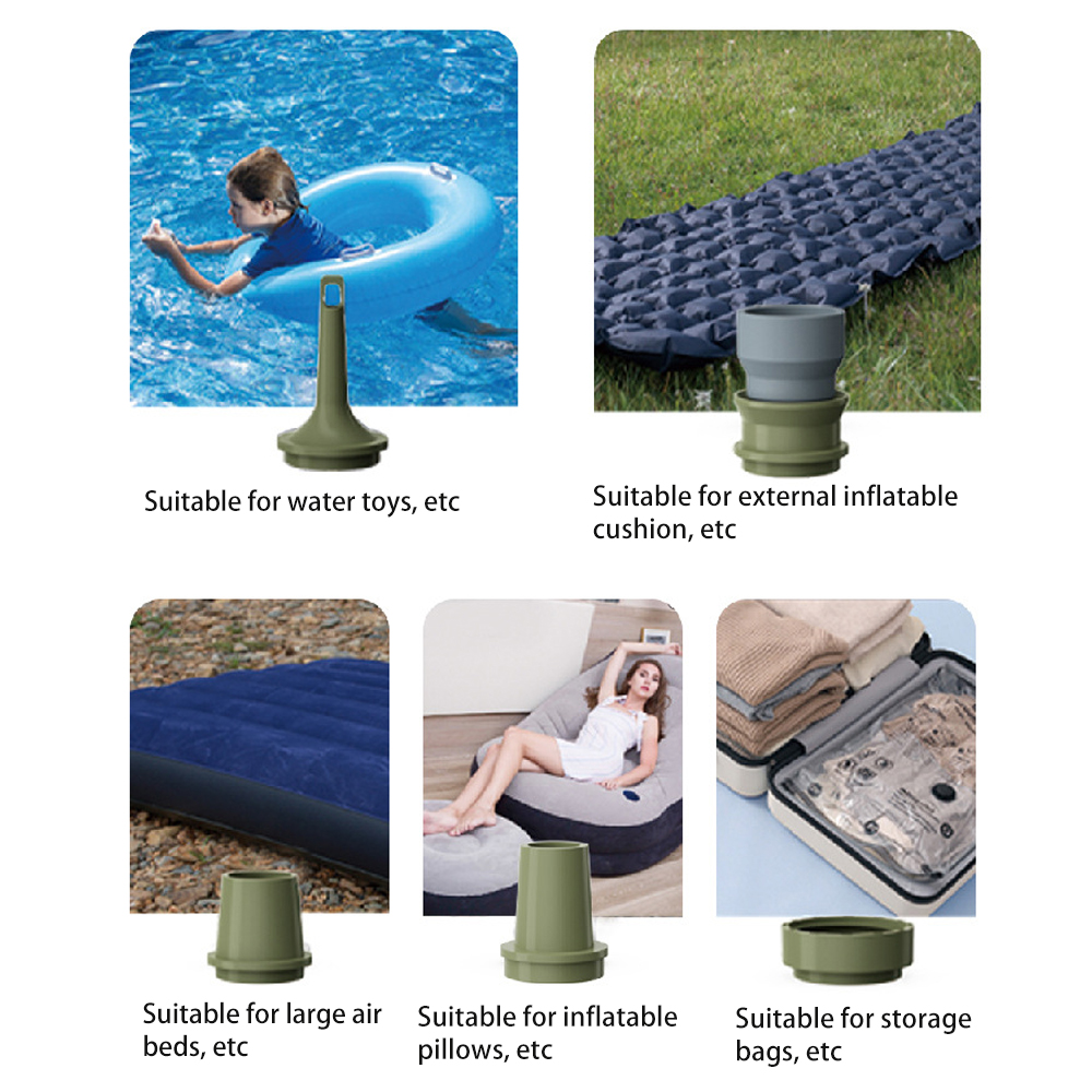 Wholesale Outdoor Multifunctional Portable 30W 180L/Min Electric Mini Wireless Lithium Battery Air Pump with Lighting