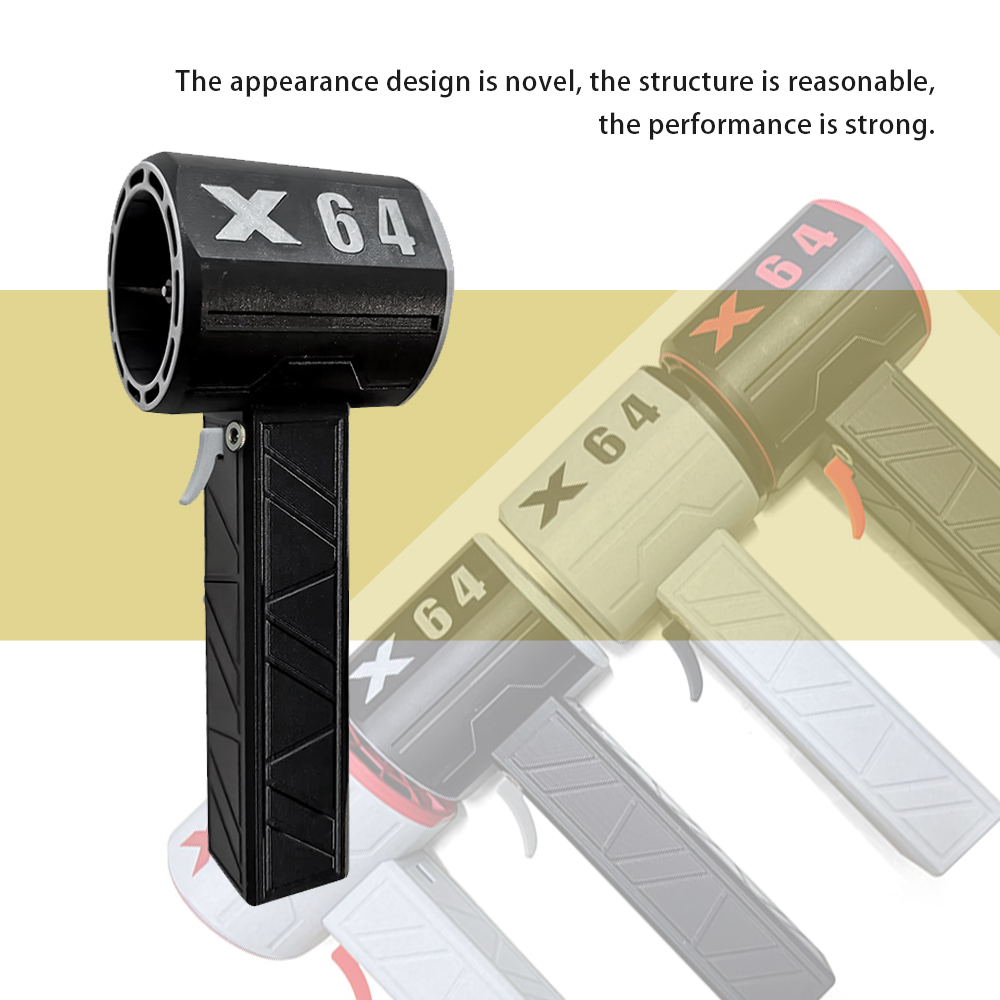 X64 Handheld Fan Car Violent Air Blower Wireless Air Gun 64mm Brushless Motor Powerful Electric Strong Dust Blower